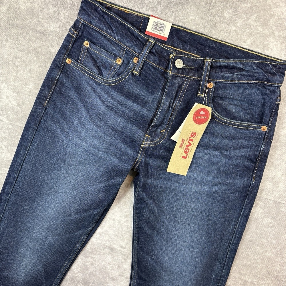 Levi's 511 Jeans Men's 29x32 Blue Flex Stretch Slim‎ Fit NEW